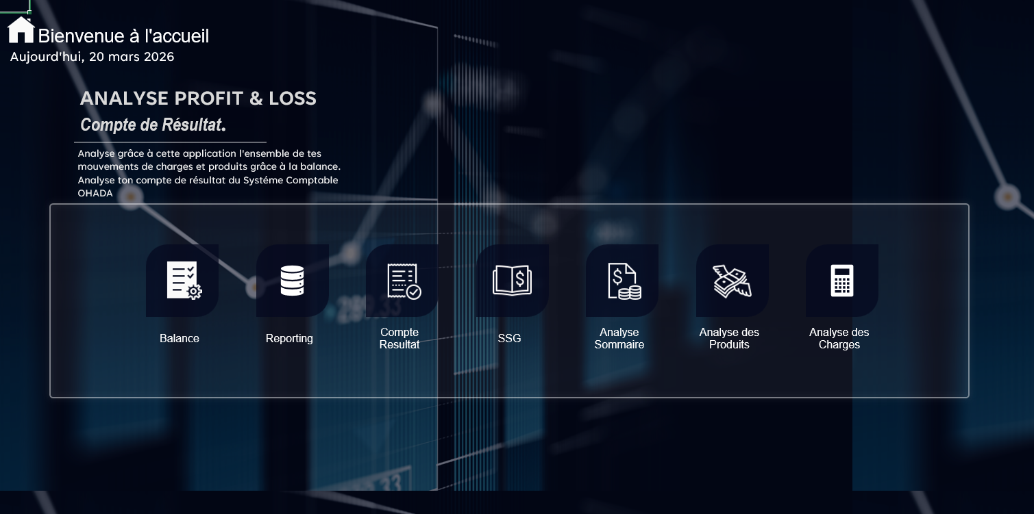 Template Excel Compte de Résultat OHADA – Analyse P&L Automatisée & Indicateurs de Performance – Image 2